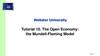 Tutorial 10. The Open Economy: the Mundell-Fleming Model