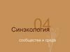 Синэкология сообщества и среда