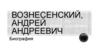 Вознесенский Андрей Андреевич
