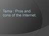 Pros and cons of the Internet