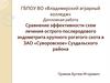 Сравнение эффективности схем лечения острого послеродового эндометрита крупного рогатого скота в ЗАО «Суворовское»