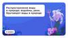 Распространение воды в природе: водоёмы, реки. Круговорот воды в природе. 3 класс