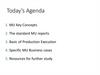 Today’s Agenda