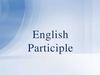 English Participle