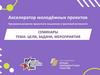 Акселератор молодёжных проектов. Цели, задачи, мероприятия