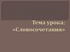 Словосочетания. ВЗ. Способы подчинительной связи. Подготовка к ЕГЭ