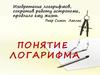 Понятие логарифма