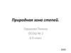 Природная зона степей