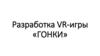 Разработка VR-игры «Гонки»
