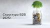 Структура B2B 2025
