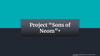 Project "Sons of Neom"