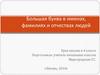 Большая буква в именах, фамилиях и отчествах людей. Урок письма в 4 классе