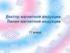 Вектор магнитной индукции. Линии магнитной индукции. 11 класс