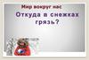 Мир вокруг нас. Снег