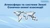 Атмосфера та системи Землі. Сонячно-земні взаємодії