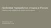 Проблема переработки отходов в России Глобальный вызов современности требует срочных решений