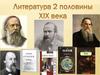 Литература во второй половине 19 в
