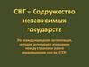 20 лет СНГ - Содружеству Независимых Государств