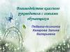 Взаимодействие классного руководителя с семьями обучающихся