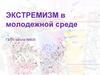 Экстремизм в молодежной среде