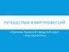 Орехово-Зуевский городской округ - мои горизонты. Путешествие в мир профессий