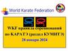 WKF правила соревнований по каратэ (раздел КУМИТЭ)