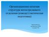 Организационно - штатная структура мотострелкового отделения (взвода)
