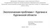 Экологическая проблема г. Кургана и Курганской области