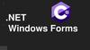 NET Windows Forms