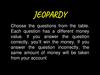 Jeopardy. Gerund-or-Infinitive