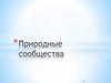 Природное сообщество