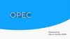 What is OPEC?