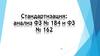 Стандартизация: анализ ФЗ № 184 и ФЗ № 162
