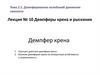 Демпфирование колебаний движения самолета. Демпферы крена и рыскания. Демпфер крена