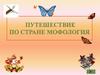 Путешествие по стране Мофология
