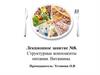 Структурные компоненты питания. Витамины  (занятие № 8)