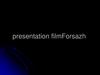 Presentation filmForsazh