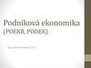 Podniková ekonomika (POEKR, PODEK)