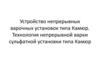 Устройство непрерывных варочных установок типа Камюр. Технология непрерывной варки сульфатной установки типа Камюр