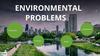 Environmental problems