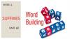 Suffixes  (lesson 4)