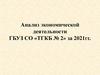 Анализ экономической деятельности