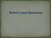 Robert Louis Stevenson