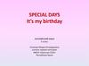 It’s my birthday