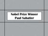Nobel Prize Winner Paul Sabatier