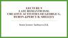 Late romanticism: creative activities of George G. Byron and Percy B. Shelley