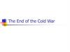 The End of the Cold War