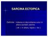 Sarcina ectopica