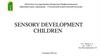 Sensory development children