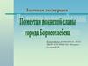 По местам воинской славы города Борисоглебска